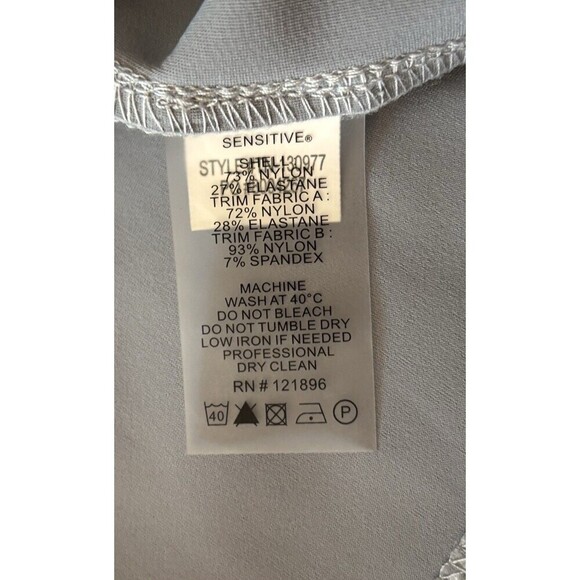 TITLE NINE Sensitive Performance Short Sleeve Dress Small Gray Colorblock - Picture 9 of 12